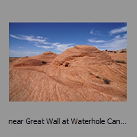 near Great Wall at Waterhole Canyon